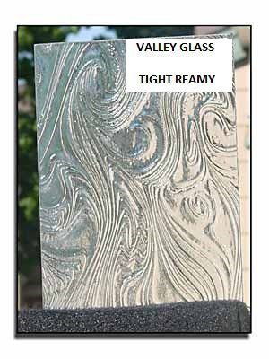 Book cover with abstract swirled texture and the title “Valley Glass” by “Tight Reamy” at top right