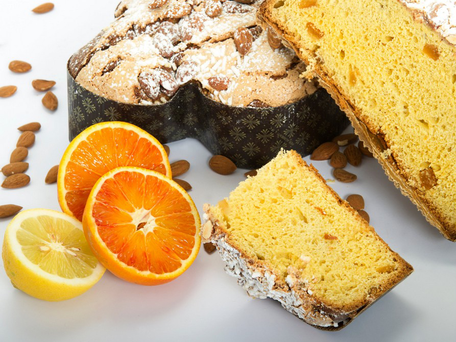 colomba pasquale alle arance