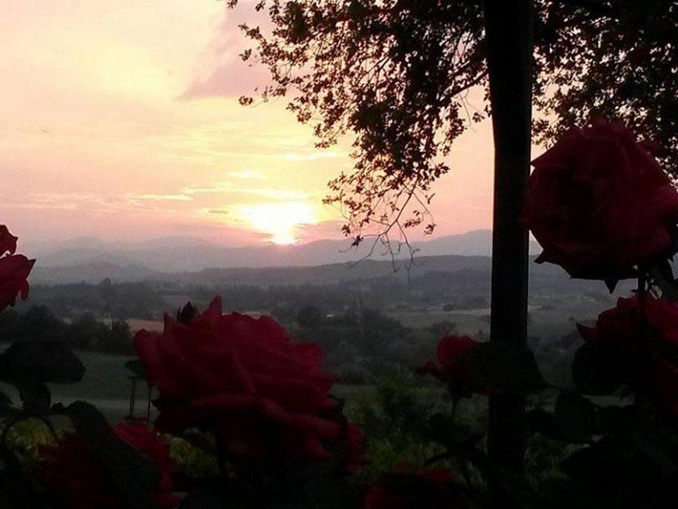panorama tramonto