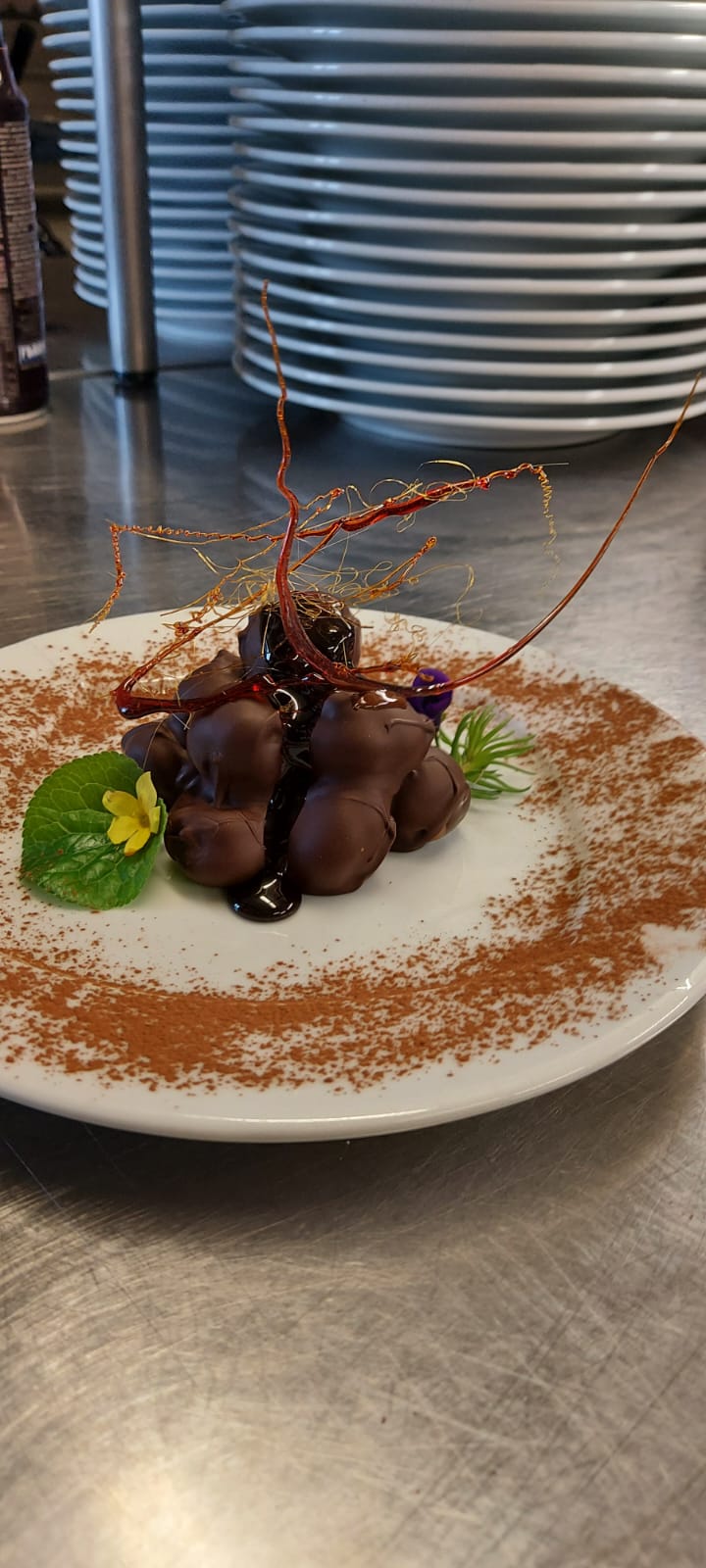 uva con cacao