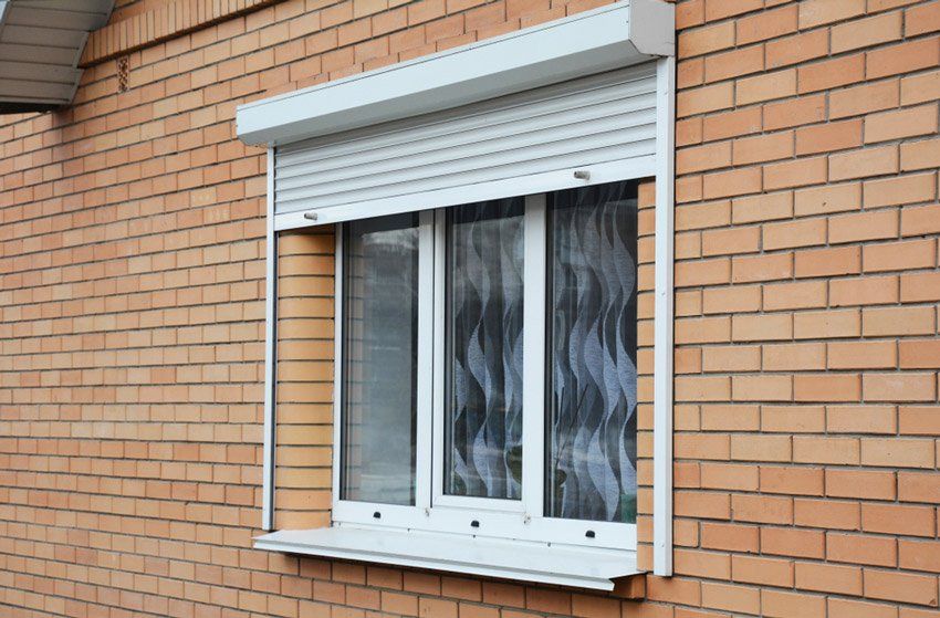 White Rolling Shutters — Coordinations Blinds & Awnings in Falls Creek, NSW