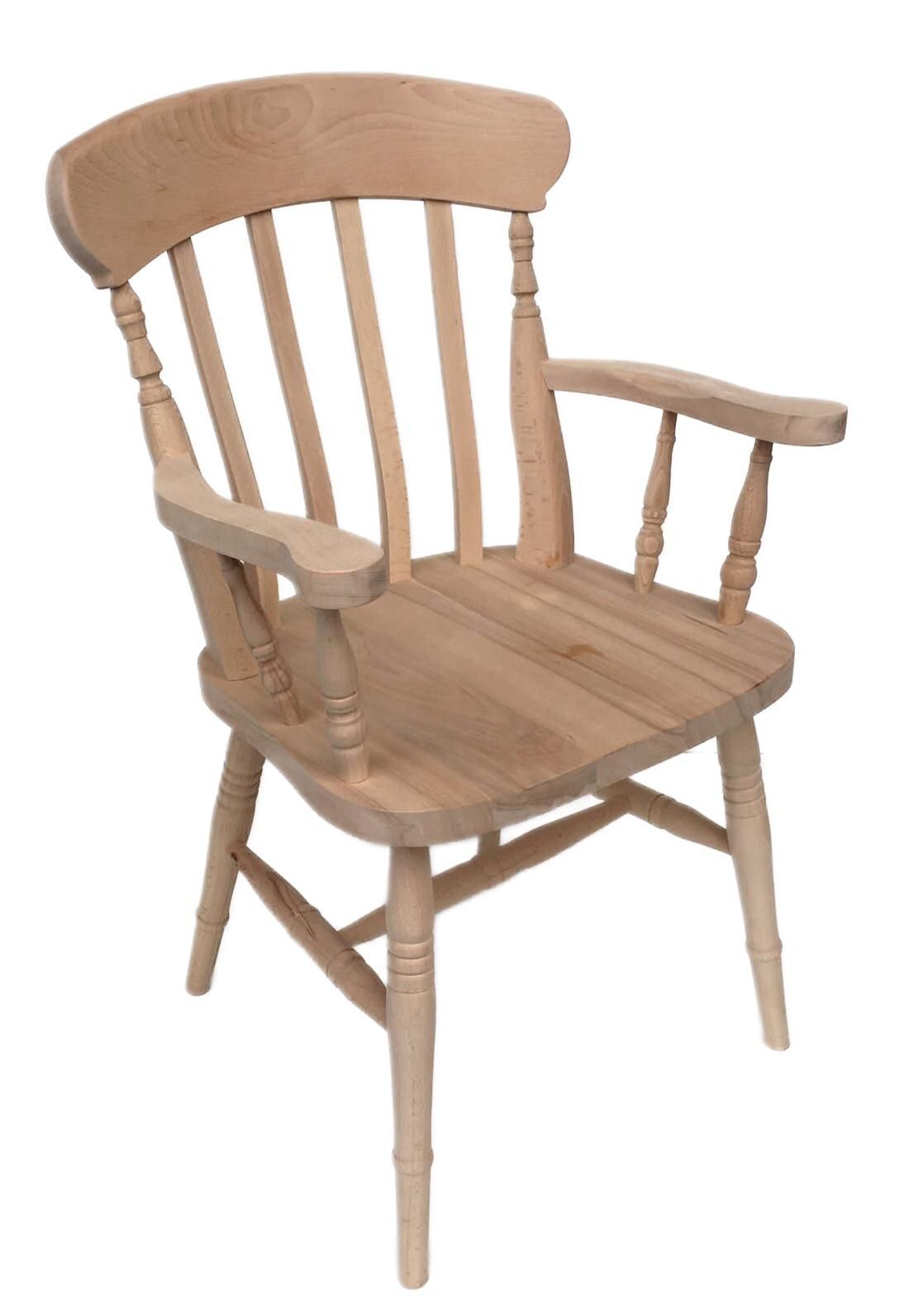 Slat Carver Beech Farmhouse Slat Carver