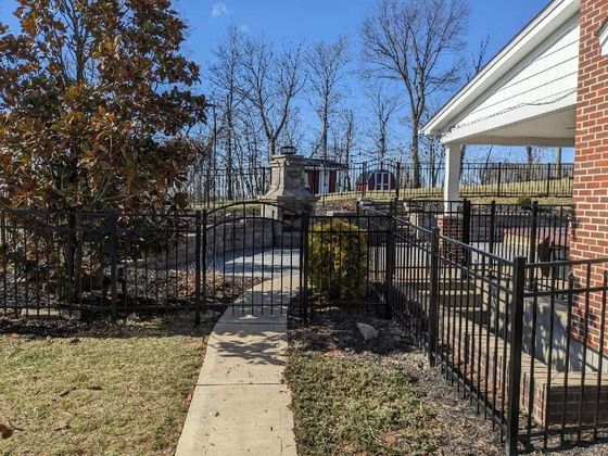 Iron Fence — Cecil, PA — Morelli Fence