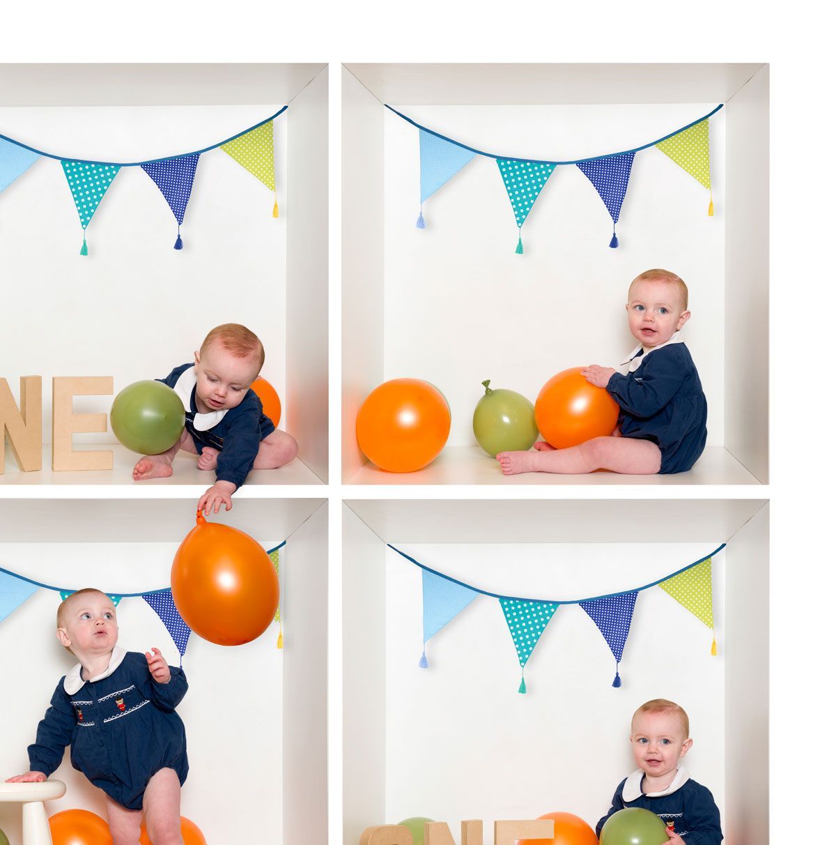 1st Birthday cake smash photoshoot in Braintree