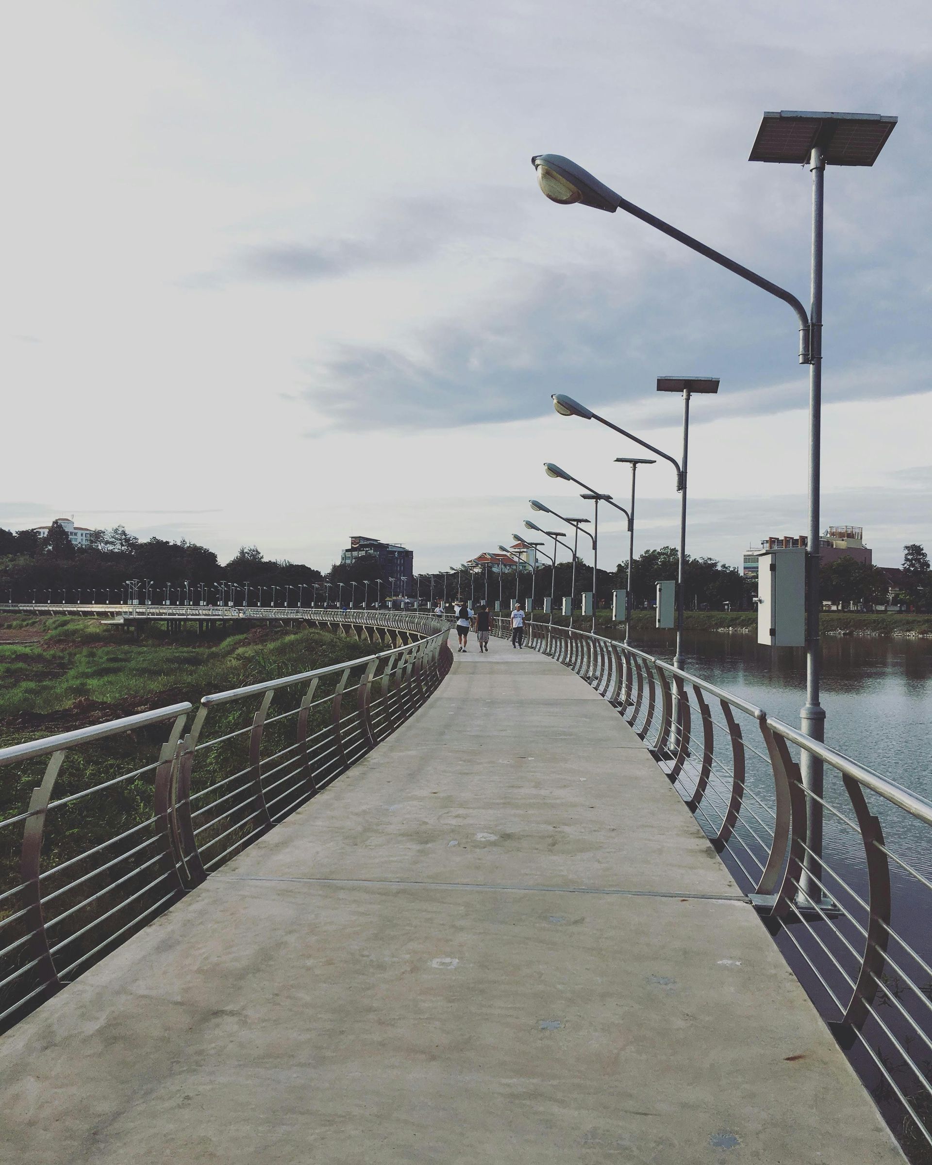 Concrete walkway outdoors in Vancouver British Columbia