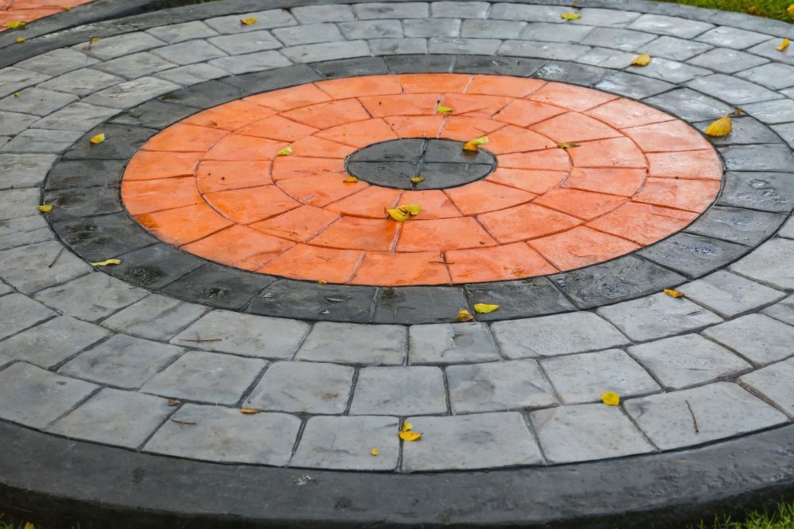 stamped concrete in Vancouver British Columbia