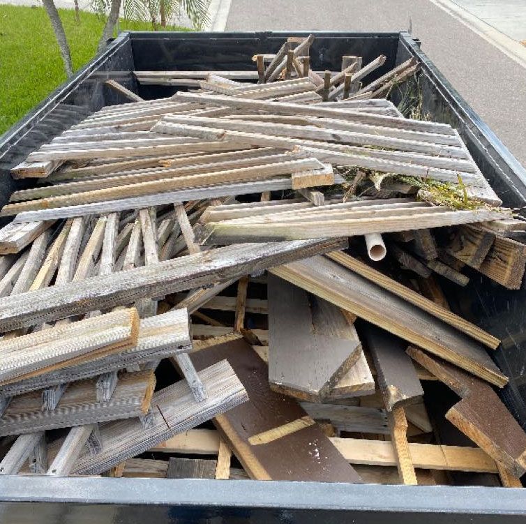 Pro Dump Trailer And Junk Removal in Palm Harbor B Stone Wheels