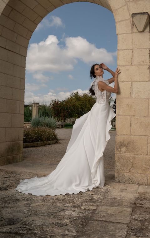dettagli vestito da sposa Corin