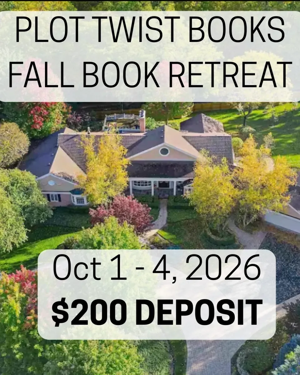 Plot Twist Fall Book Retreat 2026 - $200 Deposit