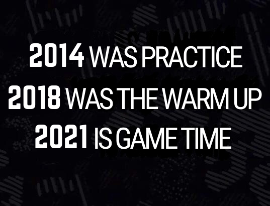 Text on a black background: 