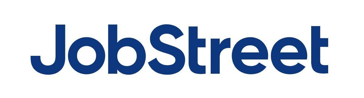 JobStreet logo in dark blue text on white background.