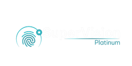 Turquoise fingerprint logo with a horizontal line and the word “Platinum” on the right