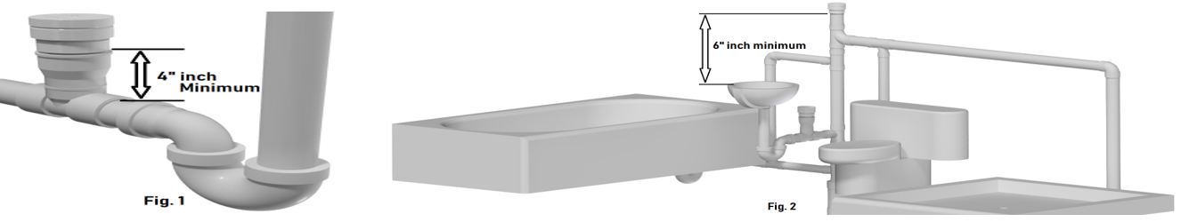 aav stack vent, aav branch and individual vent