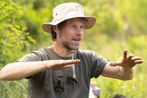Marcel Klemm-Leiter der Wildnisschule Schorfheide