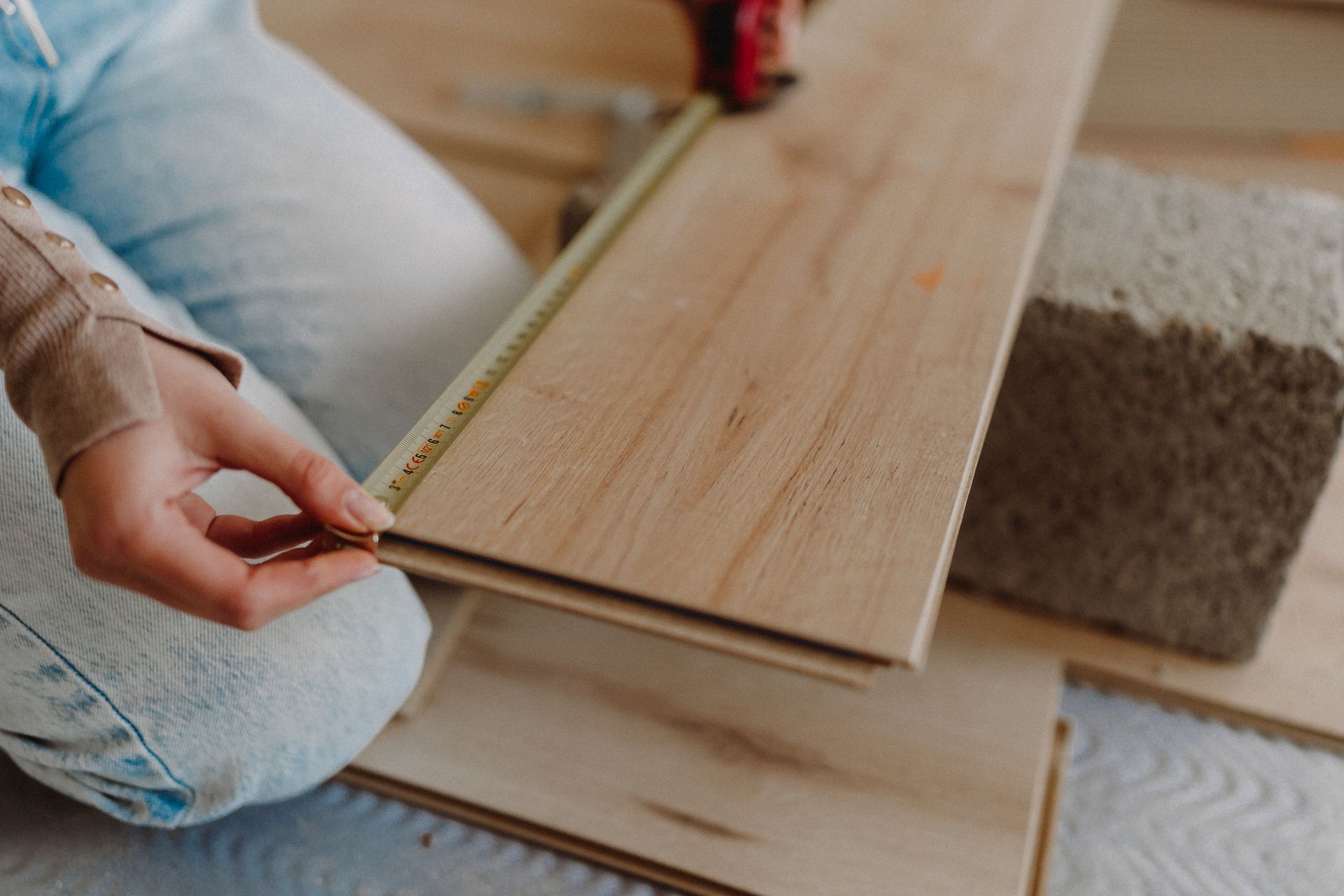 Wood With Tape Measure - Commack, NY - Heritage Floor Sanding LLC