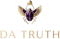 Logo scarabée doré ailé au-dessus des mots « DA TRUTH »