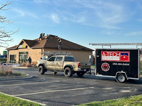 A-Tech Roofing System's Service Vehicle - A-Tech Roofing System