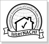 A globe icon with a house and checkmark, surrounded by the text: International Association of Certified Home Inspectors.