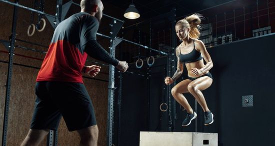 allenamento con istruttore