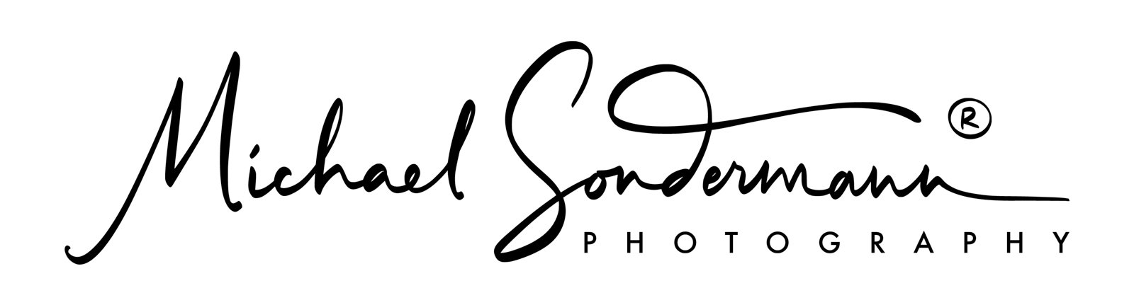 Ein schwarz-weißes Logo für Michael Sondermann Photography