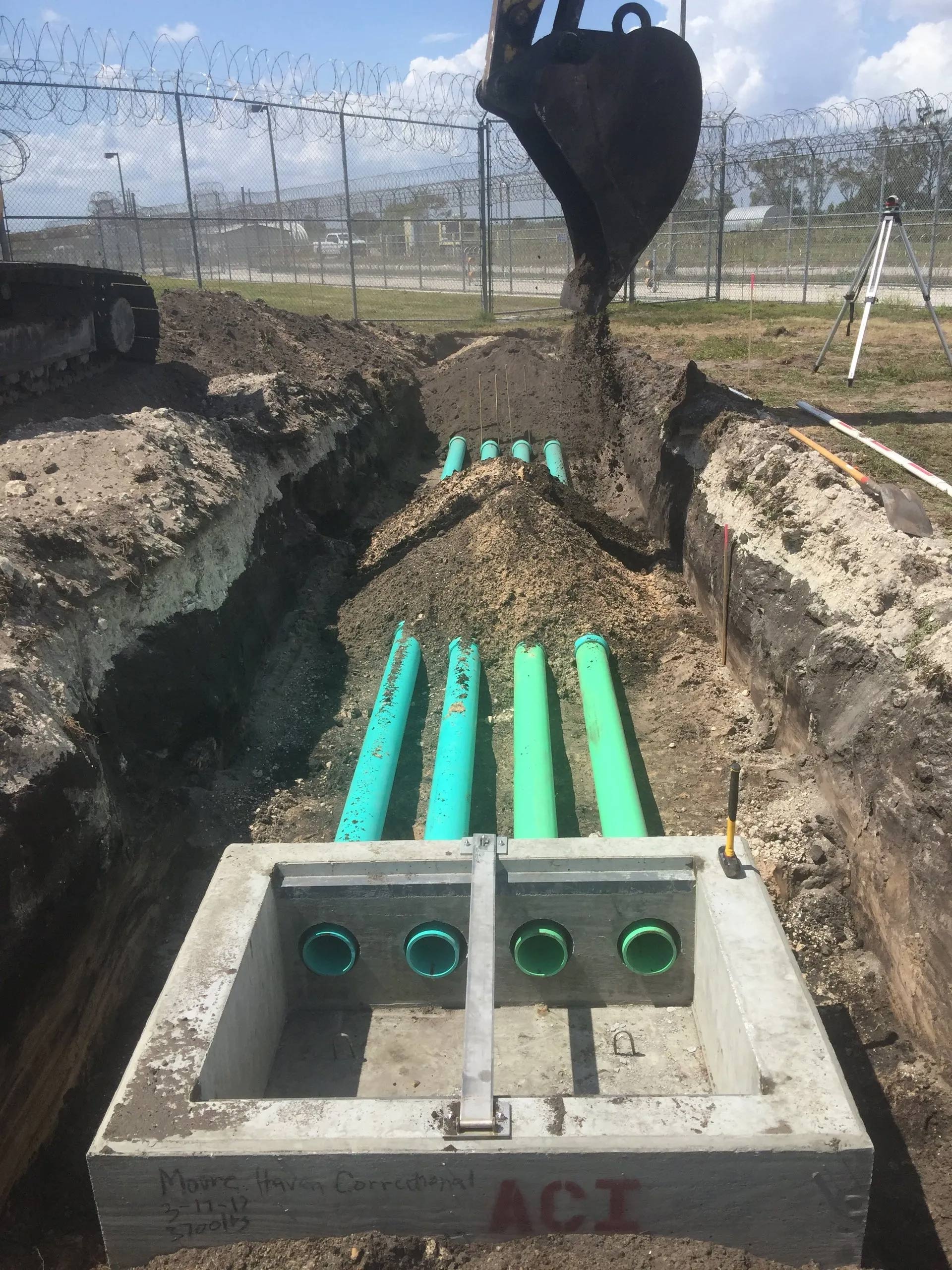 Installing Residential Septic System — Clewiston, FL — Ridgdill & Son