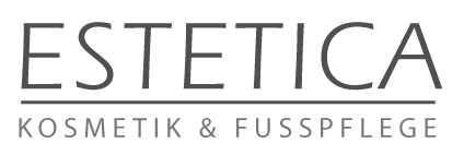 Das Wort Estetica ist in Weiß auf weißem Hintergrund geschrieben.