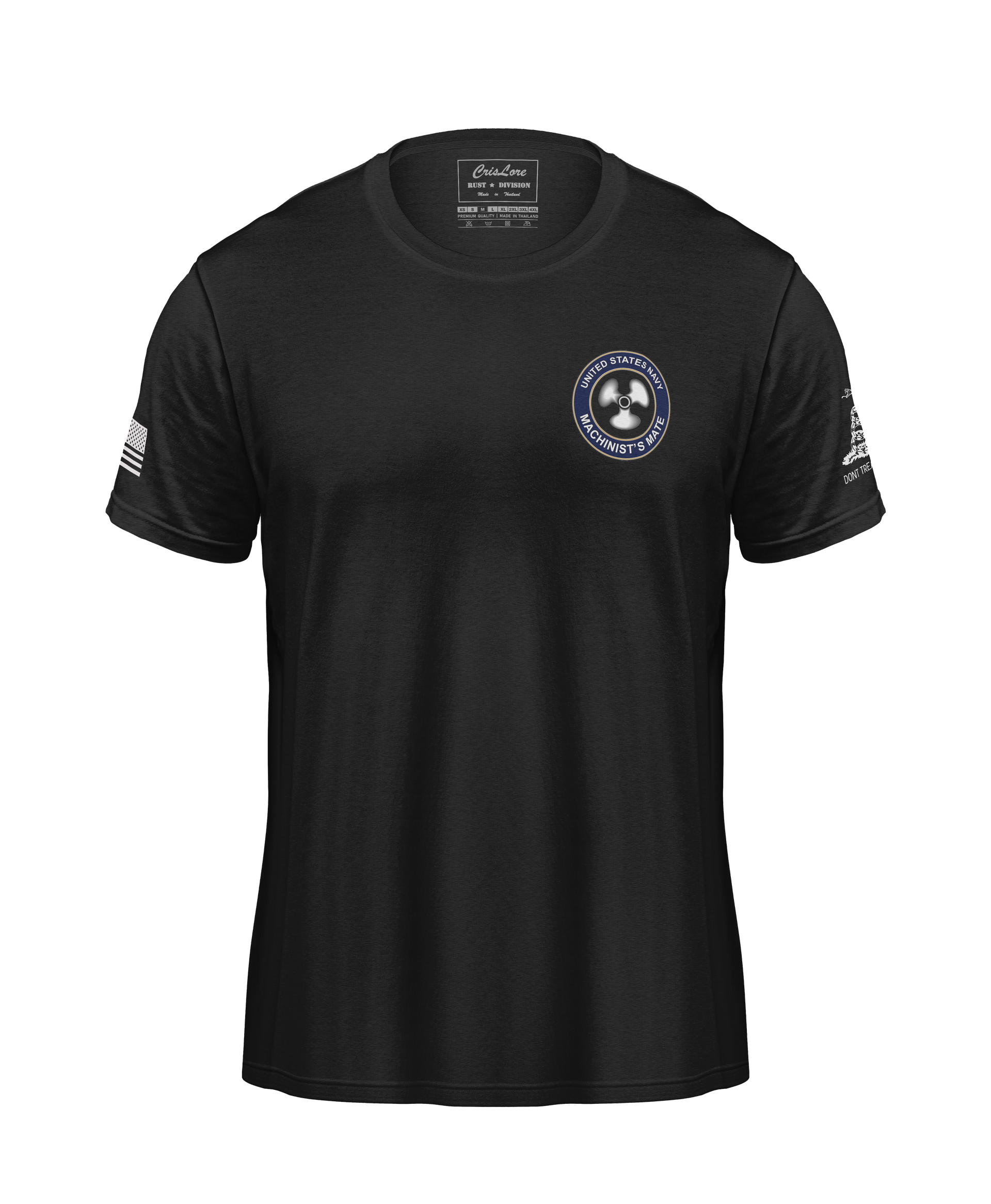 Machinist Mate black cottom shirt