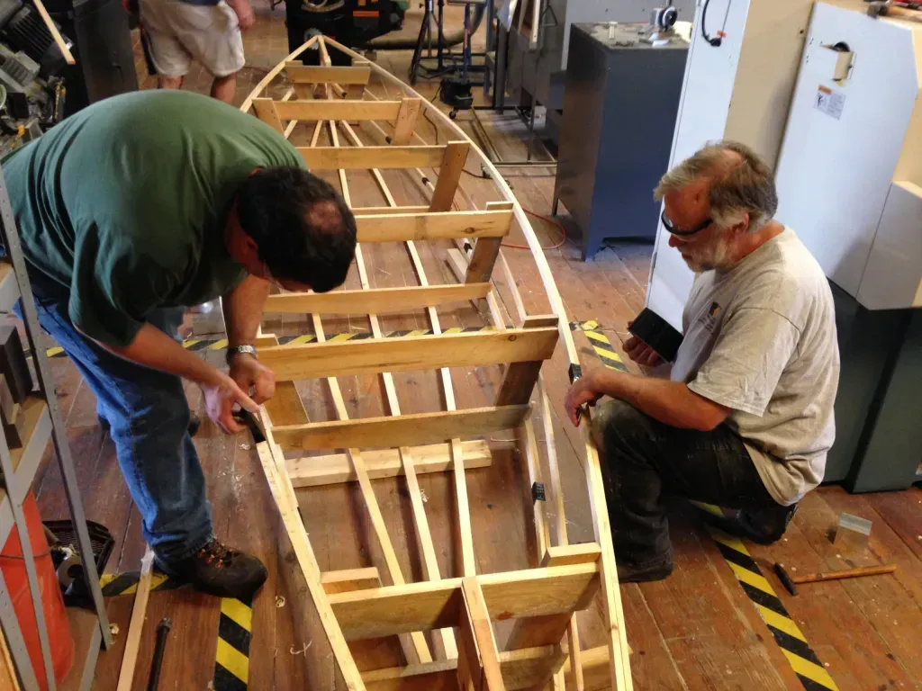 making a boat