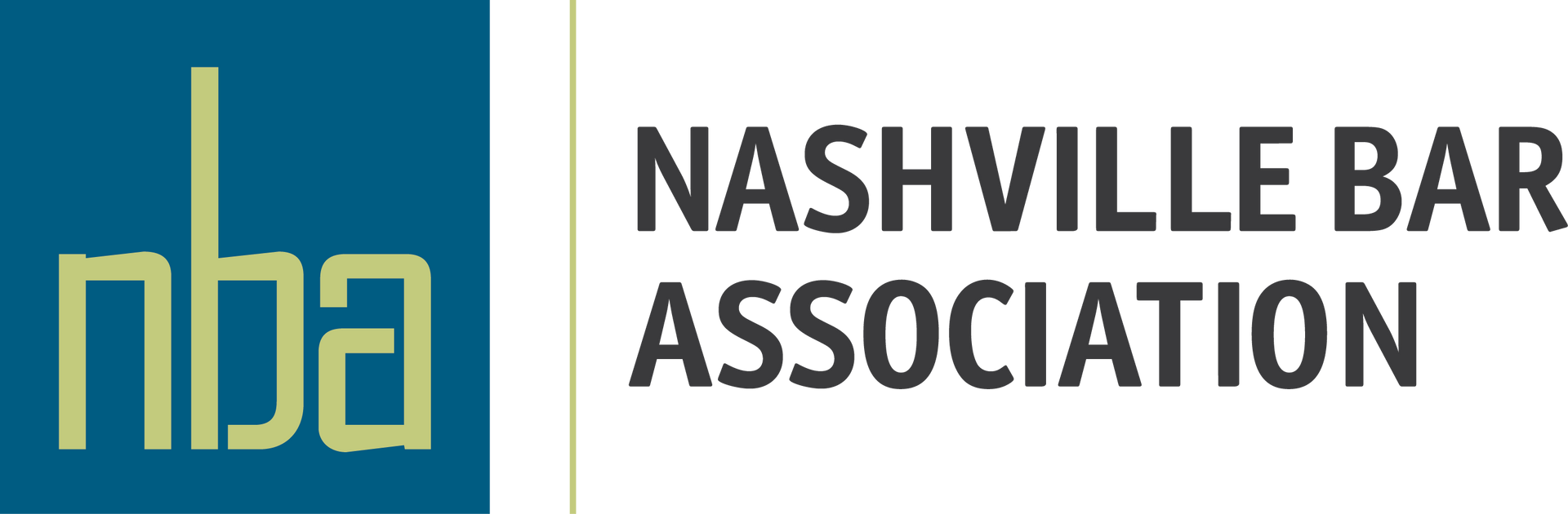 Nashville Bar Association logo: