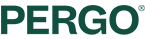Il logo Pergo in verde scuro.