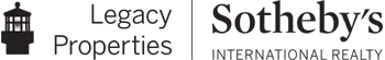 The logo for legacy properties and sotheby 's international realty