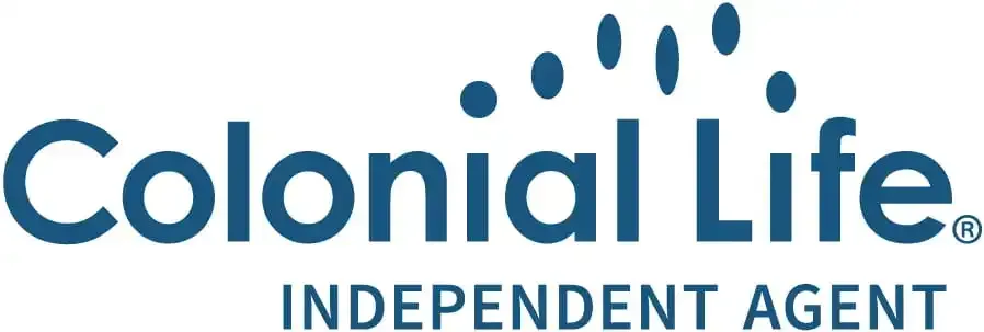Colonial Life logo. Dark blue text on a white background. 