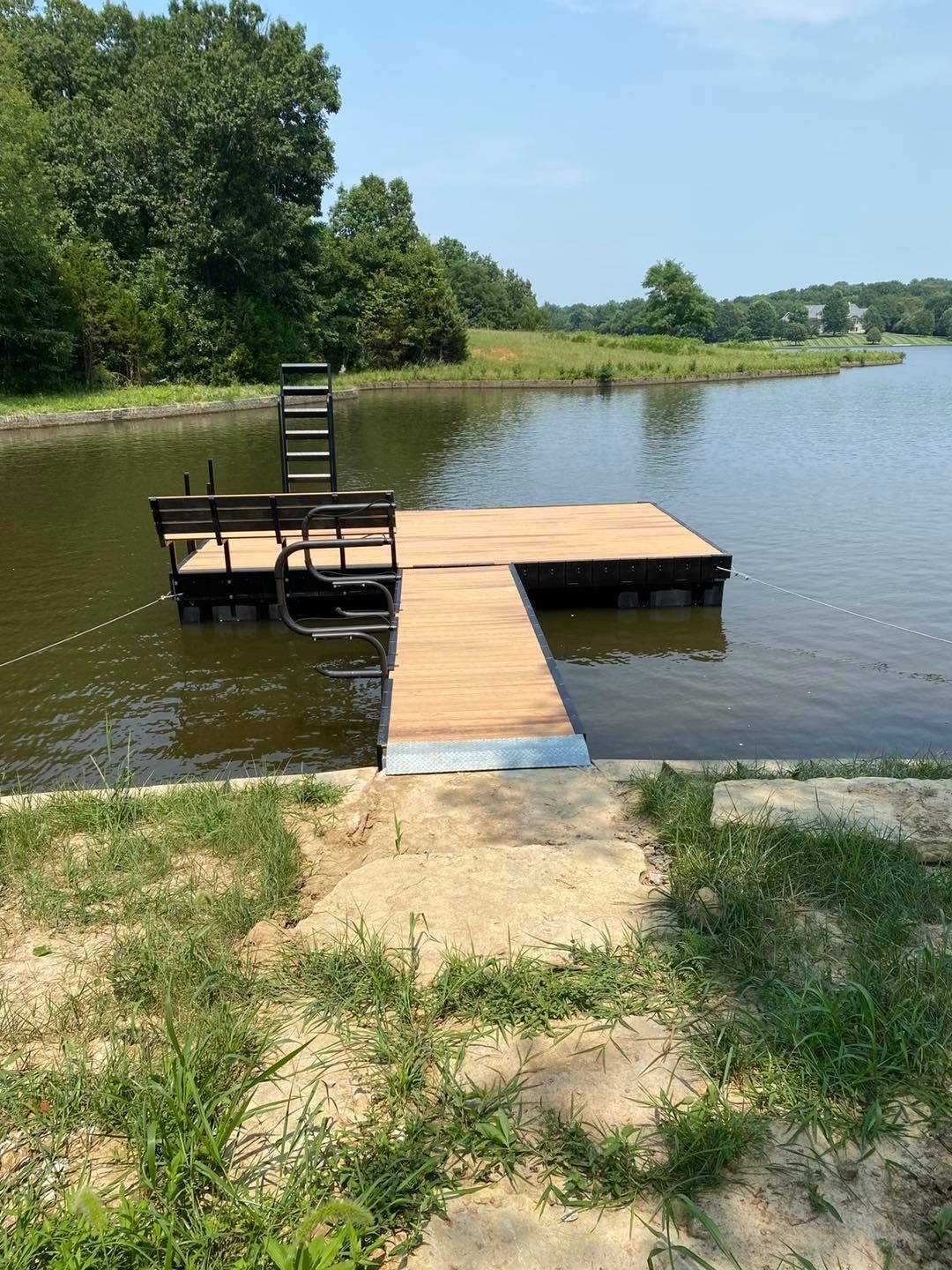 Create a Peaceful Pond or Fishing Dock in Peaceful Valley Lake, MO With Mac's Docks.