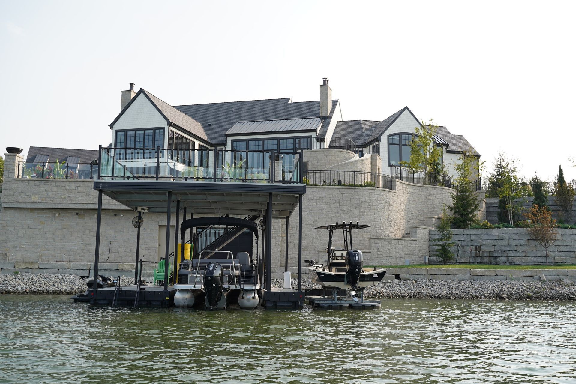 Double the Fun in Peaceful Valley Lake, MO With a Double Decker Dock From Mac's Docks!