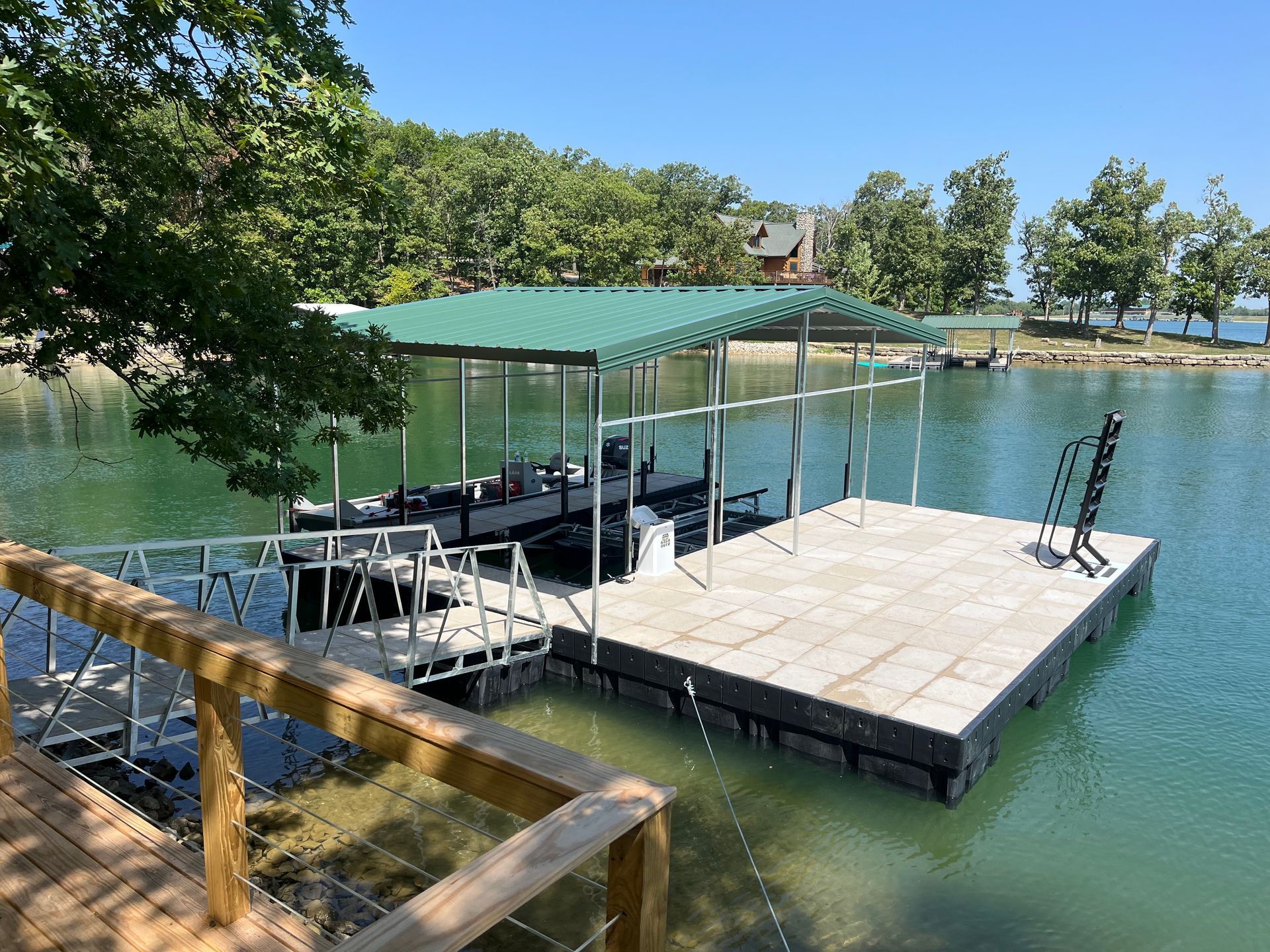 Create Your Dream Summer Dock at Lake Indian, MO With Mac's Docks Today!