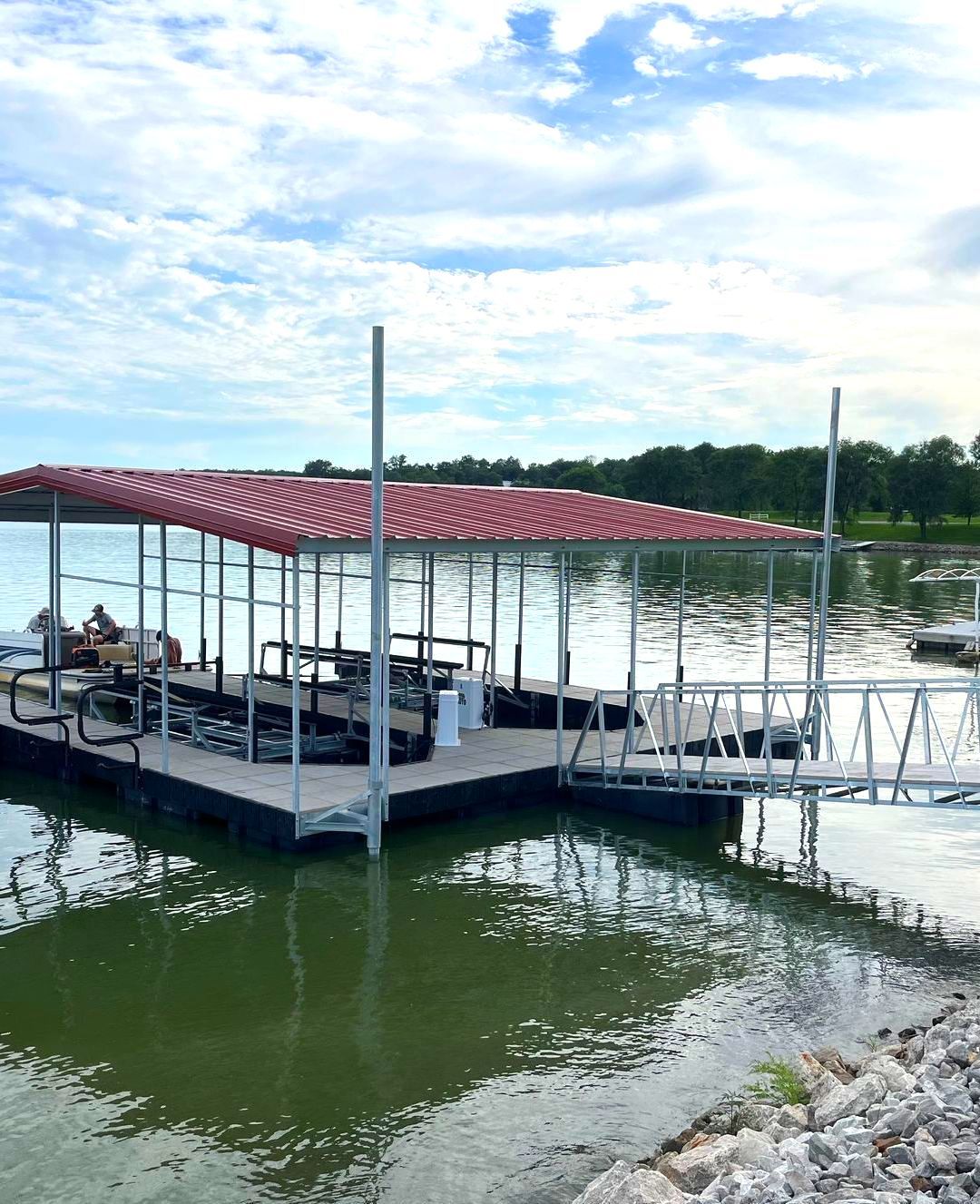 Get Premium Dock Roofing in Spring Lake, MO From Mac's Docks.