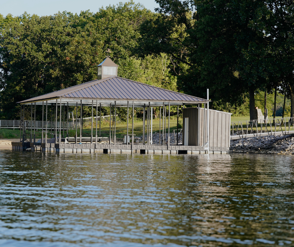 Get Premium Dock Roofing in Peaceful Valley Lake, MO From Mac's Docks.