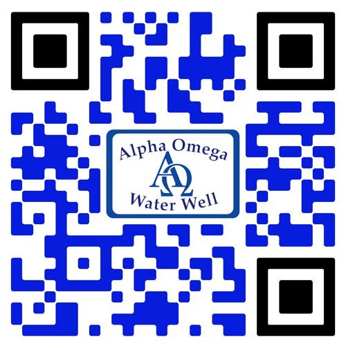 A qr code for alpha omega water well A qr code for alpha omega water well