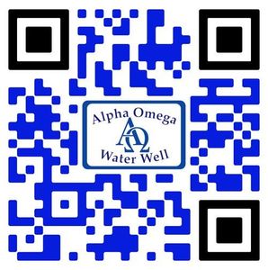 A qr code for alpha omega water well A qr code for alpha omega water well