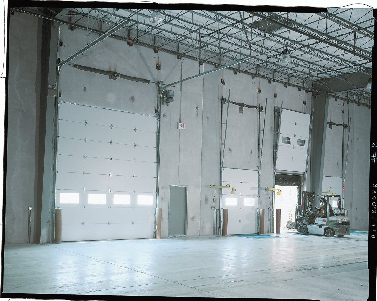 gray garage door
