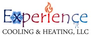 The logo for experience cooling and heating llc