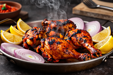 Tandoori grill platter