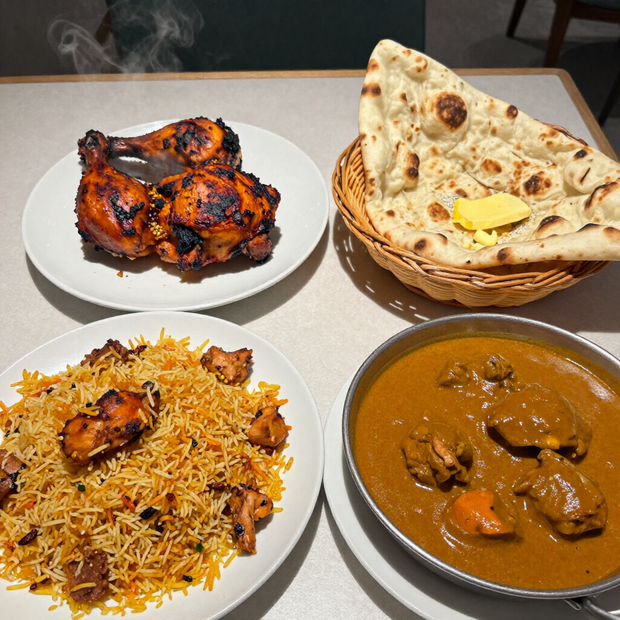 Indian dishes at Indian Grill