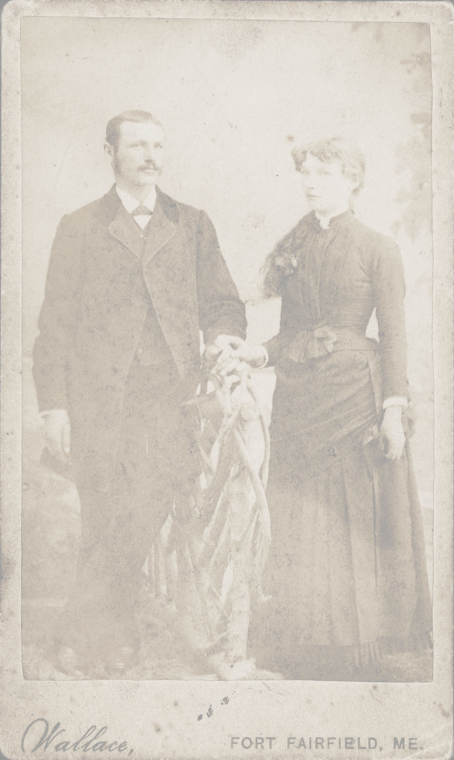 A photo restoration in the  faded/damaged 