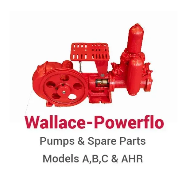 Red industrial pump illustration