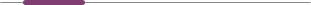A thin, horizontal purple bar centered against a plain, light background.