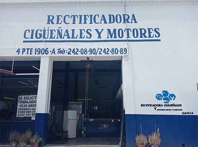 RECTIFICADORA CIGÜEÑALES Y MOTORES DIÉSEL Y GASOLINA GARCÍA