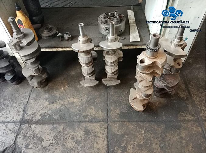 RECTIFICADORA CIGÜEÑALES Y MOTORES DIÉSEL Y GASOLINA GARCÍA
