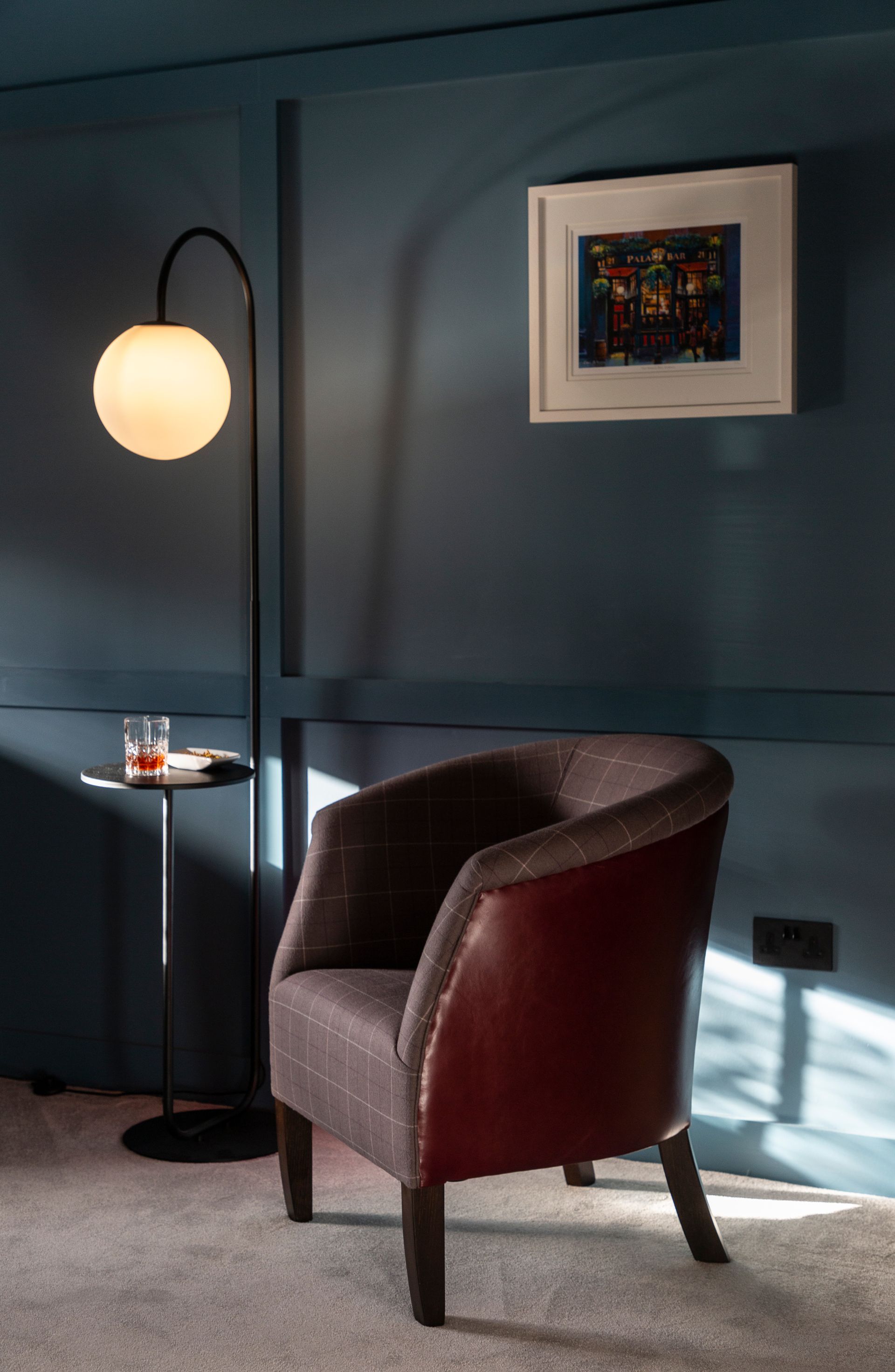 Whiskey den by Cush Interiors