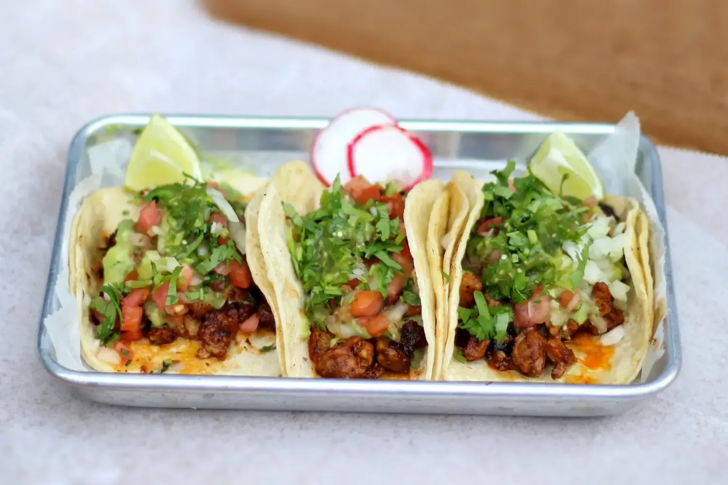 Al Pastor Tacos From Little Taco House Greenwich Village NYC
